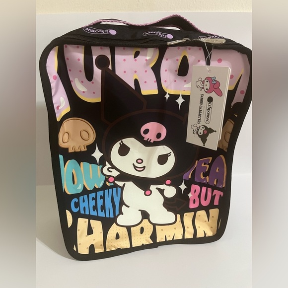 Kuromi LeSportsac Large Travel Pouch - Picture 6 of 11